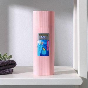 Футляр для зубной щётки и пасты, 19.5x6.5x4.5 см, МИКС