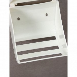 Держатель для туалетной бумаги Regular, 15,5x12,2x13,5 см, цвет белое облако