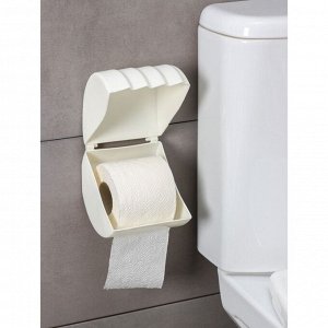 Держатель для туалетной бумаги Regular, 15,5x12,2x13,5 см, цвет белое облако