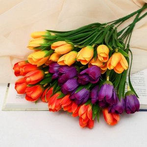 Букет "Тюльпаны очарованье" 30 см, микс