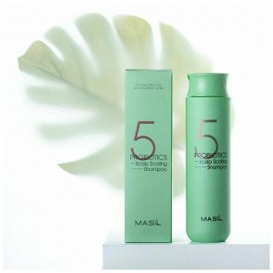 Глубокоочищающий шампунь с пробиотиками  MASIL	5 PROBIOTICS SCALP SCALING SHAMPOO