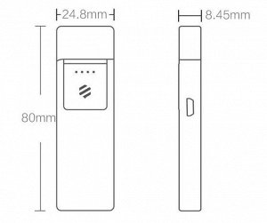 Xiaomi Зажигалка Beebest Rechargeable Lighter L101S