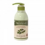 DEOPROCE  Лосьон для тела с экстрактом оливы  WELL-BEING Fresh Moisturizing OLIVE BODY LOTION