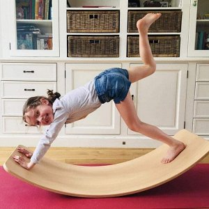 Рокерборд с принтом (балансборд) для детей - Доски балансировочные для фитнеса