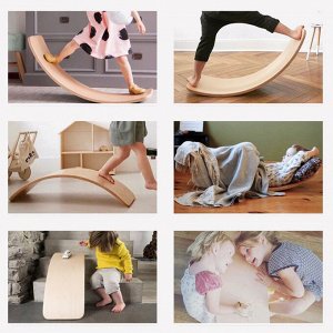 Xiair Kids Рокерборд с принтом (балансборд) для детей - Доски балансировочные для фитнеса