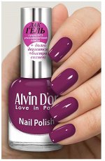 Alvin D`or Лак д/ногтей /ГЕЛЬ ADN-16 тон 1601 Черника 15мл. /12/