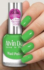 Alvin D`or Лак д/ногтей /ГЕЛЬ ADN-16 тон 1669 Зелёное яблоко 15мл. /12/