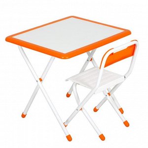 Набор мебели "Дэми" № 3-06 "Дэми- White" (бело-оранжевый)