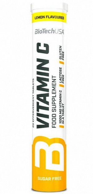 Витамин С BioTechUSA Vitamin C - 20 шип.таб.