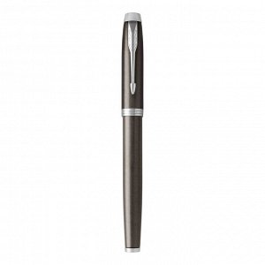 Ручка роллер Parker IM Core Dark Espresso CT F, корпус тёмно-коричневый матовый/ хром, чёрные чернила