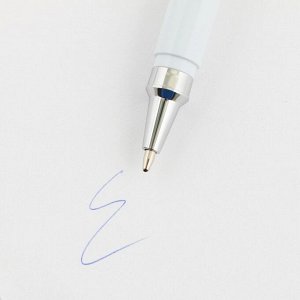 Ручка с колпачком "С 8 марта", синяя паста, 1,0 мм