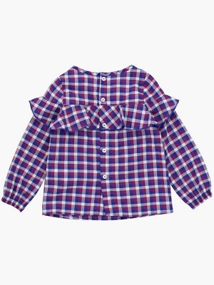 Блузка (98-116) UD 4952-1(2) сирень клетка