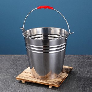 Ведро из нержавеющей стали / 32 x 29 см