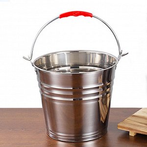 Ведро из нержавеющей стали / 32 x 29 см