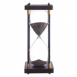 Песочные часы "Бесконечность", на 30 минут, 25 х 9.5 см, песок черный, микс