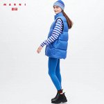 UNIQLO MARNI - яркие термо-леггинсы - синий