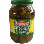 Огурцы с зеленью в заливке 680г ст/б ГОСТ ДавыдовПродукт