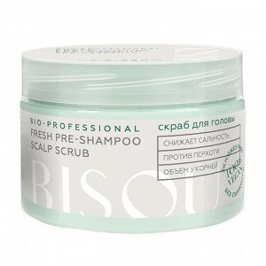 BISOU Bio-Professional  Скраб БЕЗВОДНЫЙ для кожи головы, 250мл #