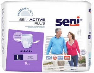 Трусики впитывающие Seni Active Plus Large, 10 шт.