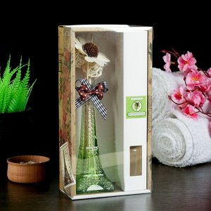 Набор подарочный "Париж": ваза,аромамасло сандал 30 мл, декор, "Богатство Аромата"