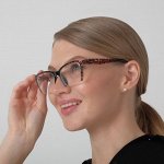 Готовые очки Восток 6636, цвет коричневый,отгибающаяся дужка, +1,25