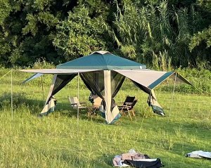 Палатка-шатер, кухня.