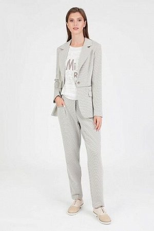 Брюки в стиле спорт-casual,бежевые