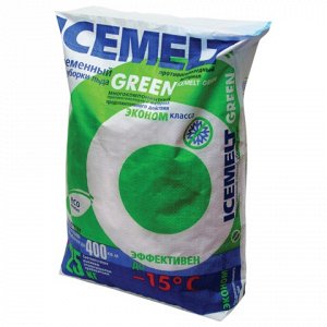 Реагент антигололедный 25кг ICEMELT Green (Айсмелт Грин) до