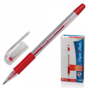 Ручка гелевая PAPER MATE PM 300, корпус прозрачный, узел 1мм