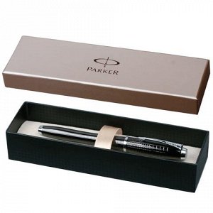 Ручка перьевая PARKER Urban Premium Ebony Metal Chiselled ко