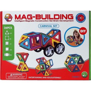 Магнитный конструктор Mag-building 36 деталей