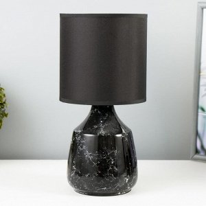 Настольная лампа RISALUX «Антес», Е14, 40 Вт, черный, 15x15x32 см