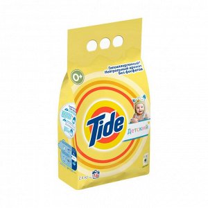 TIDE Авт СМС порошк. для чувствительной и детской кожи 2.4кг