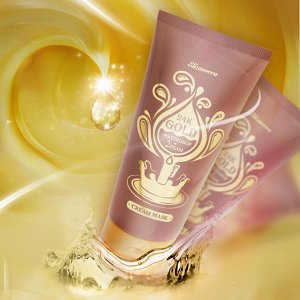 Крем-маска для лица с 24-каратным золотом 24K Gold WaterDrop Cream Mask