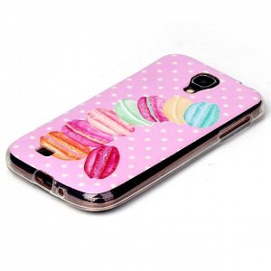 Macarons. Чехол силиконовый с рисунком на телефон Samsung Galaxy