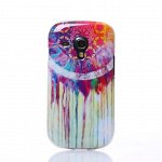 Круг красочный. Чехол силиконовый с рисунком на телефон Samsung Galaxy