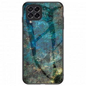 Чехол стекло с рисунком на телефон iphone