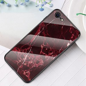 Чехол стекло с рисунком на телефон Huawei Honor