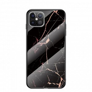 Чехол стекло с рисунком на телефон iphone