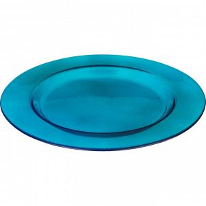 Тарелка для пиццы "фараон" голубой диаметр=33 см