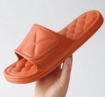 Тапочки резиновые не скользящие, оранжевый
