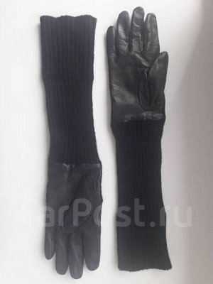 Женские комбинированные перчатки "Eleganzza"