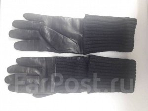 Женские комбинированные перчатки "Eleganzza"