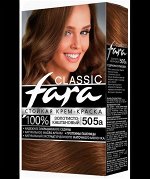 Fara Classic Краска для волос 505А Золотистый каштан