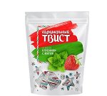 «Карамельный твист», карамель мини со вкусом клубники и мяты, 1/80 гр.