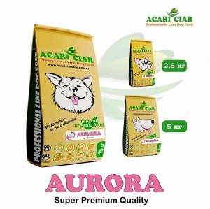 AURORA ADULT для взрослых собак всех пород Говядина/рыба, 5 кг