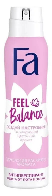 FA Дезодорант-спрей Feel Balance, 150мл