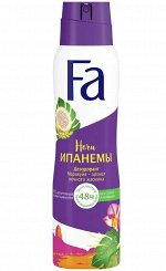 FA Дезодорант-спрей Ночи Ипанемы, 150мл