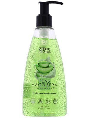 Гель увлажняющий для лица и тела "Planet SPA Altai" с Алоэ Вера и D-пантенолом, 250 мл