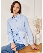 Блуза с завязками на талии
